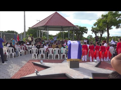 Inauguran Plaza de la Biblia en Ciudad Sandino