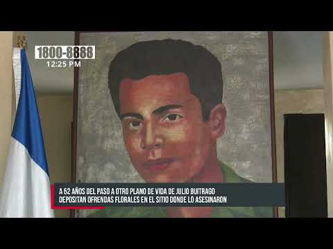 Nicaragua recuerda a Julio Buitrago a 52 años de su asesinato