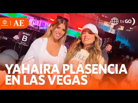 Yahaira Plasencia festeja su cumpleaños en Las Vegas | América Espectáculos (HOY)