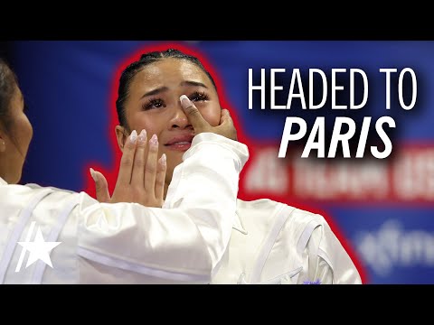 Suni Lee In Tears After Making U.S. Olympics Team