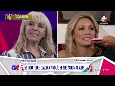 Algo Contigo  - Claudia Villafañe enfrentó en vivo a Rocío Oliva