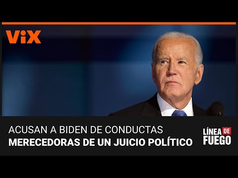 Republicanos de la Cámara Baja acusan a Biden de conductas merecedoras de un juicio político