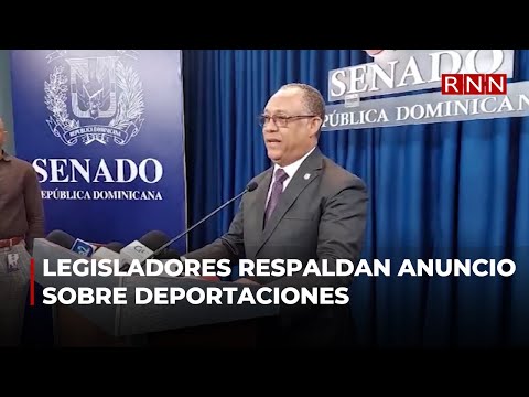 Legisladores respaldan anuncio sobre deportaciones de indocumentados