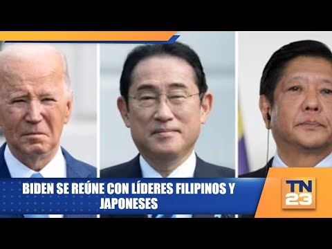 Biden se reúne con líderes filipinos y japoneses