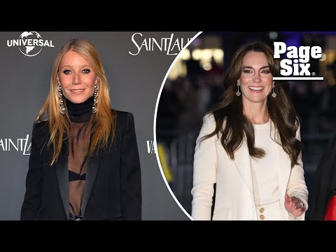 Gwyneth Paltrow shows support for Kate Middleton 1 year after double date with Meghan & Harry