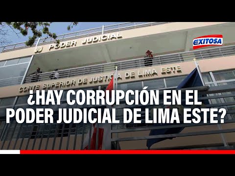 Mario Camacho: Dr. Arévalo ¿hay corrupción en el Poder Judicial de Lima Este?
