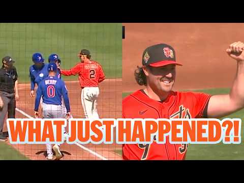 Cubs hit into WILD triple play 