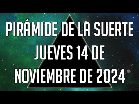 Pirámide de la Suerte para el Jueves 14 de Noviembre de 2024 - Lotería de Panamá