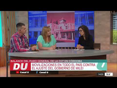 Los docentes universitarios se expresa en Canal U