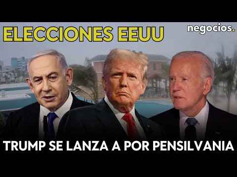 ELECCIONES EEUU: Trump se lanza a por Pensilvania y Kamala y Biden buscan apaciguar a Netanyahu