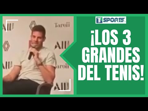 Juan Marti?n del Potro: Los 'tres grandes' del tenis tardarán años en ser reemplazados