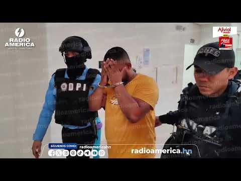 Detenidos Caso Juan López son trasladados al Juzgado de Letras Penal coen San Pedro Sula