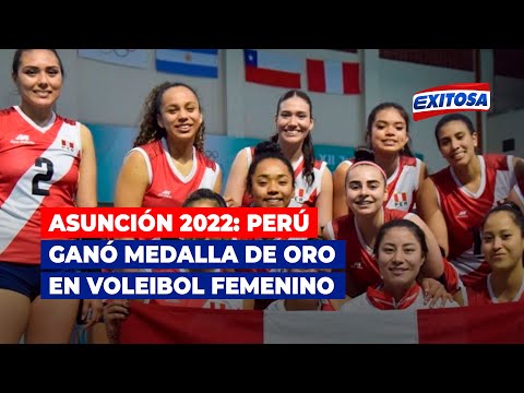 Selección Femenina de Voleibol ganó medalla de oro en los Juegos Suramericanos Asunción 2022