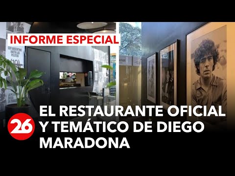 El restaurante oficial y temático de Diego Maradona