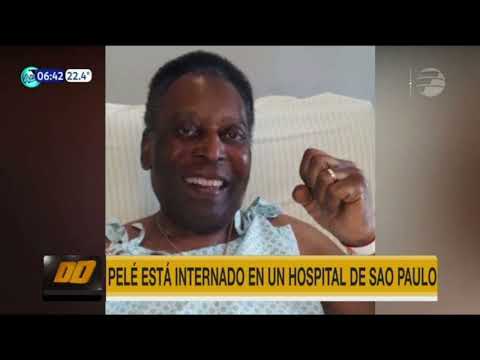 Pelé está internado en un Hospital de Sao Paulo