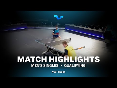 Table Tennis 🥍 Mattias Falck vs Ng Pak Nam | MS | WTT Contender Doha 2022 (Qual)
