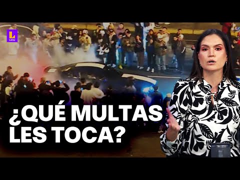 Así son los piques ilegales con disparos al aire en la Costa Verde: Es peligroso y delictivo