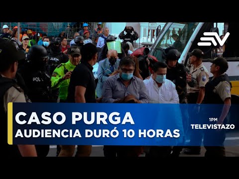 Caso purga: Los detenidos pusieron la justicia al servicio del narcotráfico | Televistazo | Ecuavisa