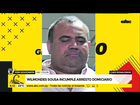 Caso Ronaldinho: Wilmondes Sousa se habría fugado de su arresto domiciliario
