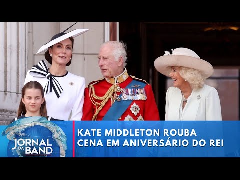 Kate Middleton faz primeira aparição após diagnóstico de câncer | Jornal da Band