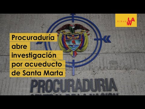 Proyecto de acueducto de Santa Marta no es viable: veedor