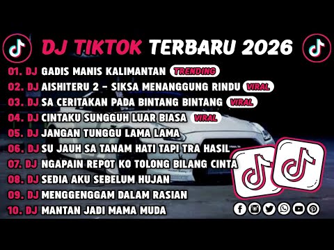 DJ TIKTOK TERBARU 2025 || DJ GADIS MANIS KALIMANTAN🎵 DJ AISHITERU ~ SIKSA MENANGGUNG RINDU🎵
