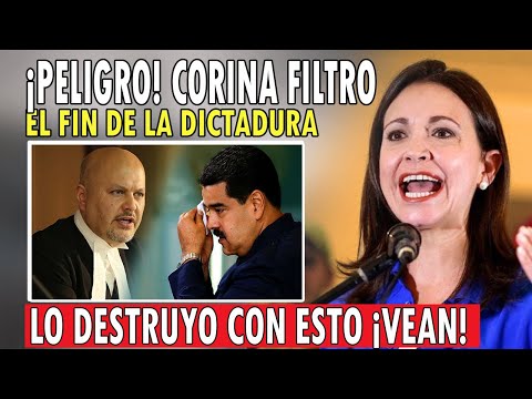 CORINA arremetió CON TODO al DICTADOR Nicolás Maduro ¡ESTO NO SE LO ESPERABAN!