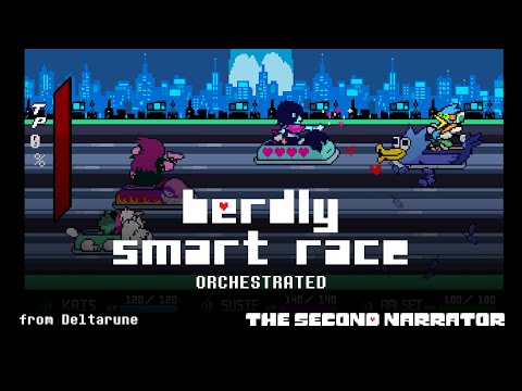 DELTARUNE Chapter 2 Orchestrated - Berdly & Smart Race Boss Battle