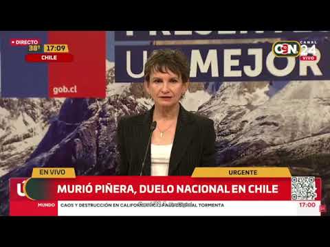 Duelo nacional en Chile por el fallecimiento de Sebastián Piñera