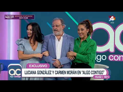 Luciana González y Carmen Morán en Algo Contigo