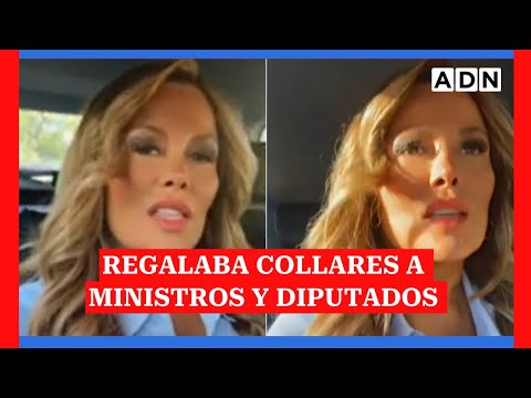 Cathy Barriga regalaba collares a MINISTROS  y DIPUTADOS, comenta la Fiscal Encina