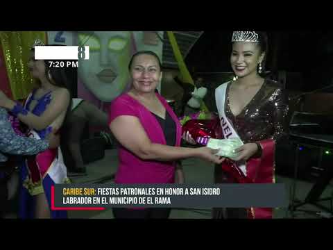 Las fiestas patronales de ciudad El Rama ya tiene nueva reina - Nicaragua