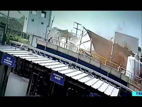 Nuevas e impactantes imágenes de explosión en fábrica Pepsico que dejó 3 muertos
