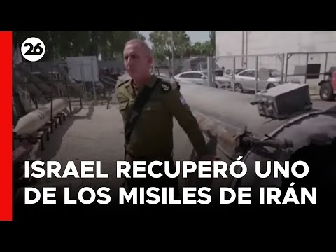 ¿Cómo hizo Israel para anular y recuperar uno de los misiles lanzados por Irán en su ofensiva?