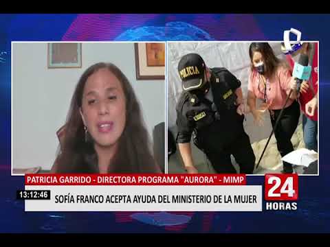 MIMP brinda ayuda a Sofía Franco tras caso de agresión