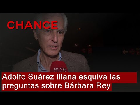 Adolfo Suárez Illana esquiva las preguntas sobre Bárbara Rey: La actualidad hoy...