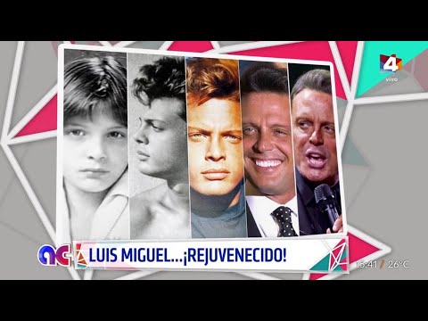 Algo Contigo - Las mil caras de Luis Miguel: Apareció rejuvenecido