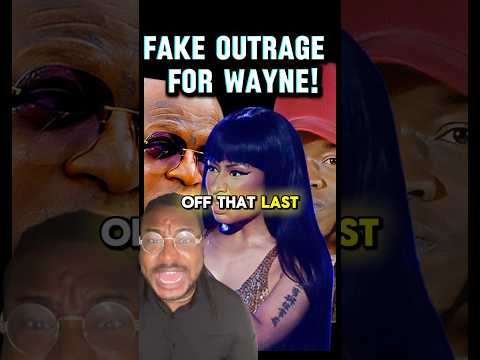 FAKE OUTRAGE FOR LIL WAYNE NOT BEING AT THE SUPER BOWL!  #lilwayne #nickiminaj #jayz #shorts