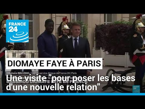 Bassirou Diomaye Faye en France : Une visite pour poser les bases d'une nouvelle relation