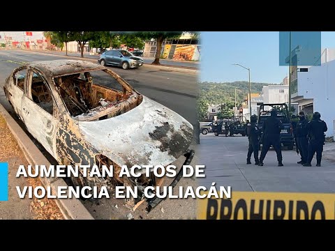 Escala violencia en Culiacán, registran robos, saqueos y narcomantas