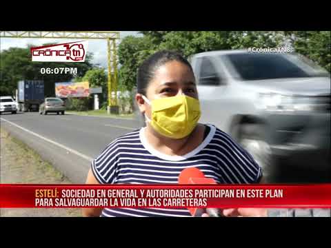 Ejecutan plan de seguridad vial para prevenir accidentes en Estelí – Nicaragua