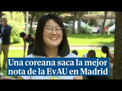 Ha I, de no hablar español a sacar a la mejor nota de la EvAU en Madrid