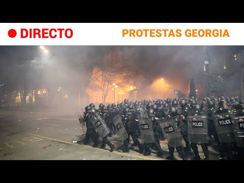 GEORGIA: TUMBAN la POLÉMICA LEY RUSA pero las PROTESTAS CONTINÚAN  | RTVE