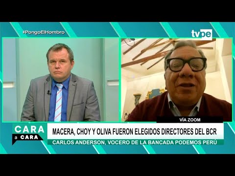 Cara a Cara | Carlos Anderson, vocero de Podemos Perú