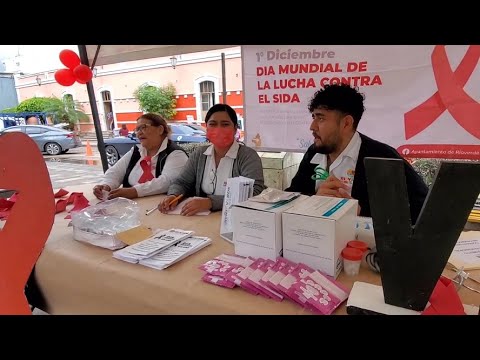 Autoridades instalan módulo de aplicación de pruebas rápidas de VIH en Rioverde