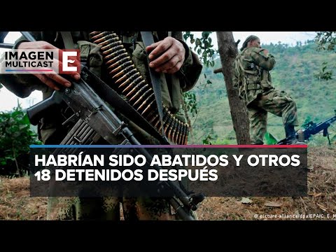 5 disidentes dados de baja de las Fuerzas Armadas Revolucionarias de Colombia