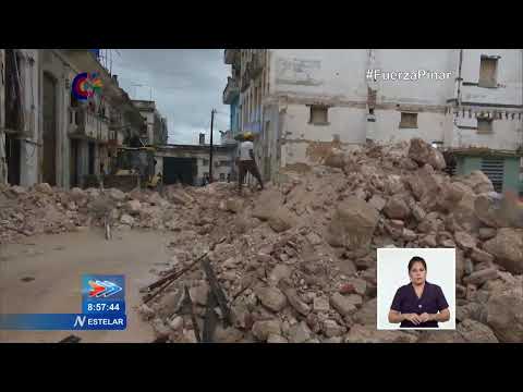 Cuba/La Habana: Huracán Ian causó daños en redes eléctricas y viviendas de Centro Habana