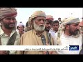 حشد كبير يشارك في تشييع جثمان الشيخ ربيش بن كعلان
