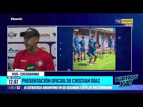 Vamos Ya ?Presentación oficial de Cristián Díaz. El argentino en su segunda etapa en Wilstermann.