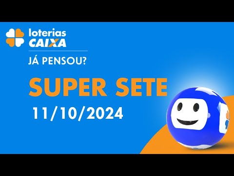 Resultado da Super Sete - Concurso nº 608 - 11/10/2024